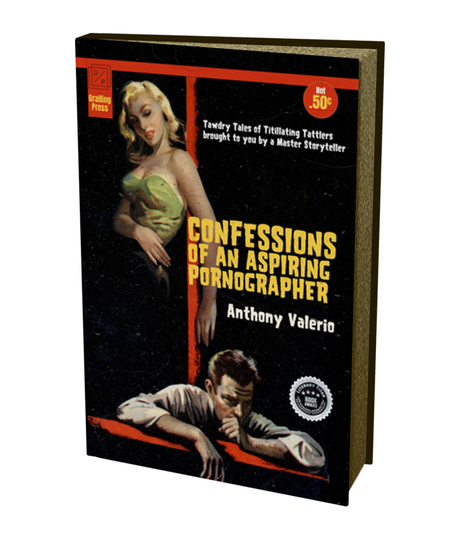 Confessions Of An Aspiring Pornographer Paperback Cover
